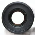 Canon EF 100mm F2.8L Macro IS USM lens front view, ideal for macro photography.