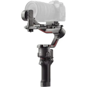 DJI RS 3 handheld professional gimbal for cameras, ideal for stable video shooting.
